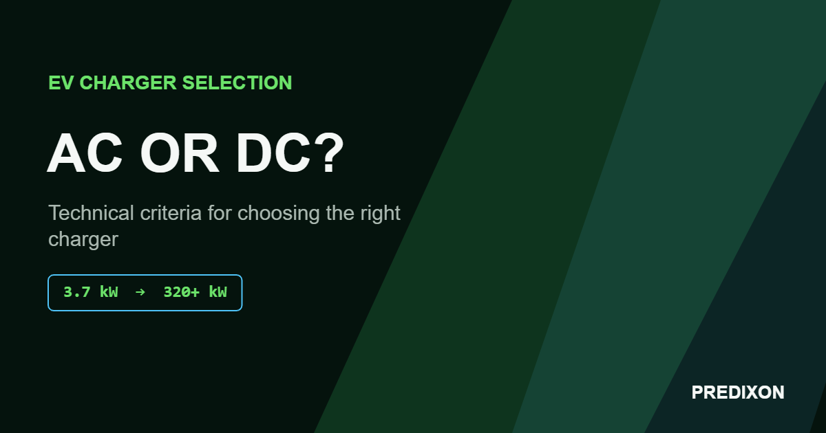 AC or DC EV Charging — Predixon