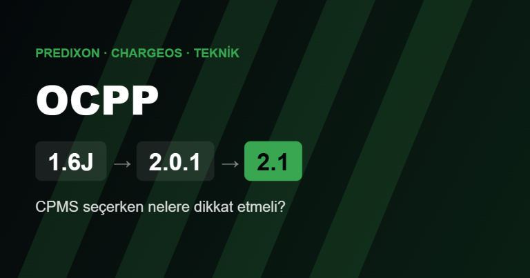 OCPP 1.6J, 2.0.1 ve 2.1 versiyon karşılaştırması kapak görseli