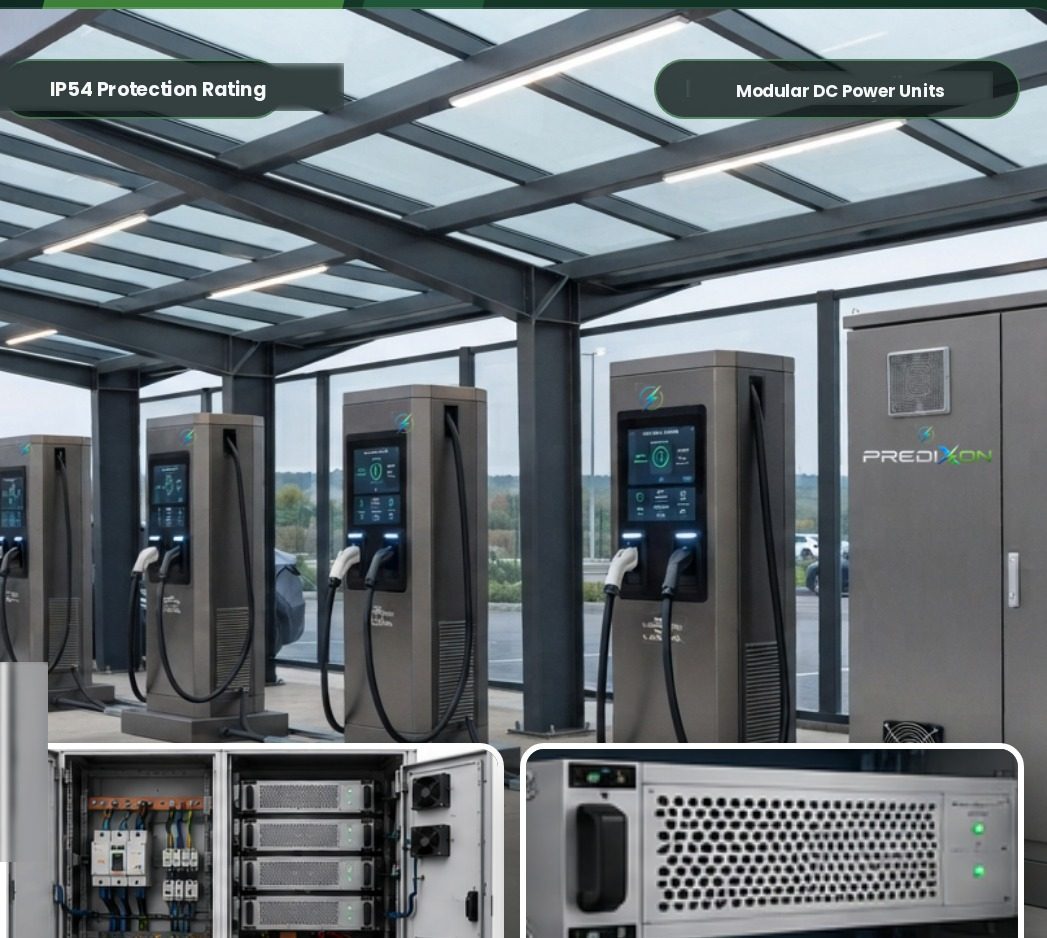 Predixon Power Block and Dispenser modular charging infrastructure