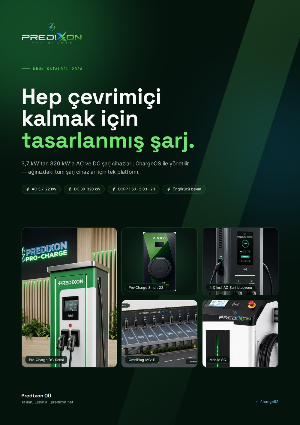 Predixon EV Şarj Kataloğu 2026 kapak